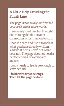 Finish the Page