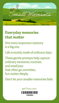 Life Moments - Small Moments