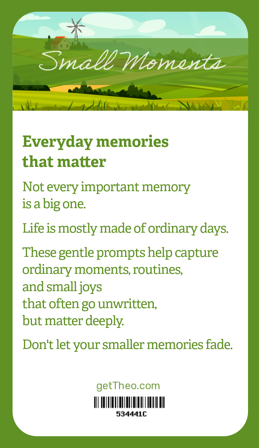 Life Moments - Small Moments