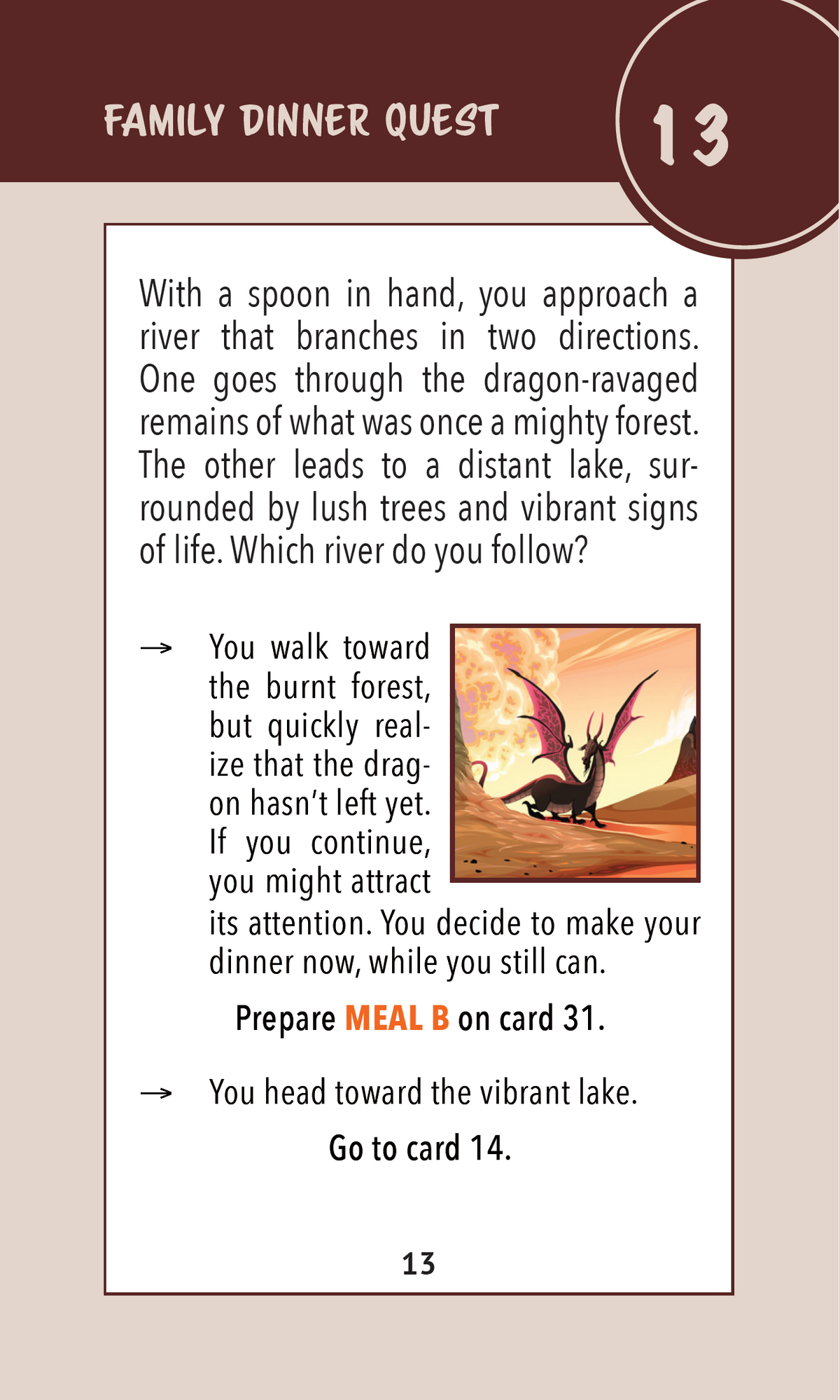 Family Dinner Quest
