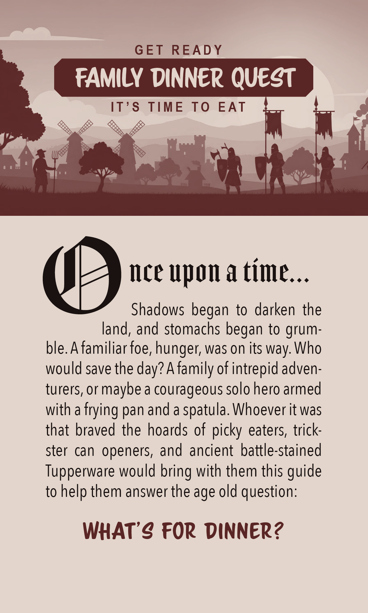 Family Dinner Quest